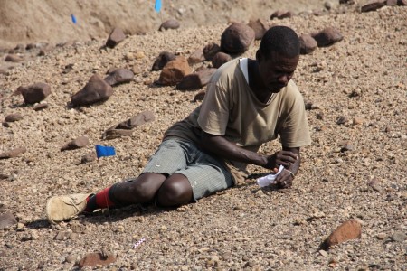 Sammy Lokorodi, le prospecteur kenyan qui a découvert les pierres taillées − MPK-WTAP